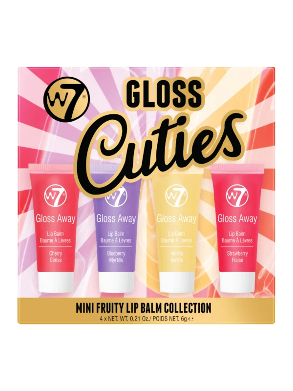 W7 Gloss Cuties Lip Balm Gift Set